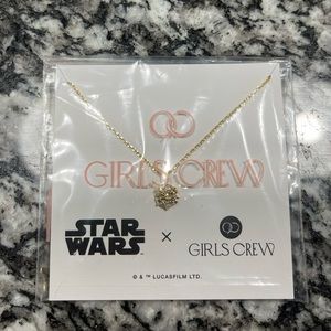 Girls Crew Star Wars Death Star Necklace